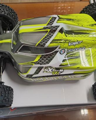 hobbytech buggy 1/8 completa + accessori