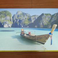 Quadro dipinto su tela 100x50,