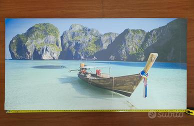 Quadro dipinto su tela 100x50,