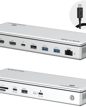 WAVLINK Docking Station Thunderbolt 4 13-in-1, 96W