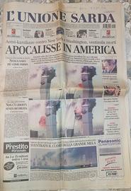 copia storica de l unione sarda 12 settembre