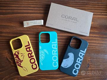 Cover CORAL iPhone 15 - "a case for a cause"
