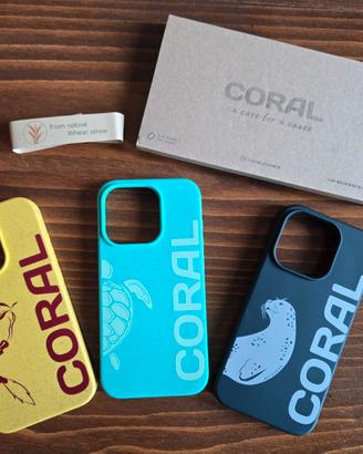 Cover CORAL iPhone 15 - "a case for a cause"