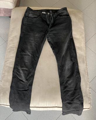 Jeans nero moto OJ