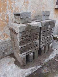 Mattoni blocchi cemento in calcestruzzo