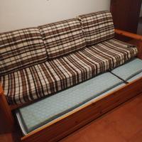 Divano letto vintage 
