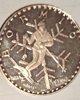 1 Marengo del Sole in argento: Bormio 1972 