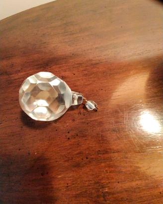 boccia sfaccettata per lampadario a gocce