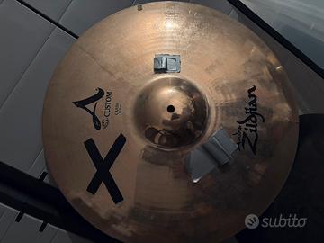 Zildjian A Custom Crash 20" con crepa, da riparare