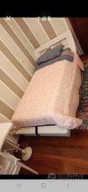 Letto singolo con cassettone