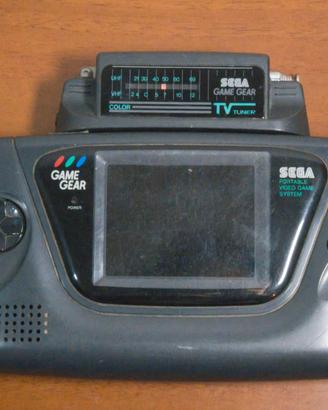 Sega Game Gear + TV Tuner Originale Sega