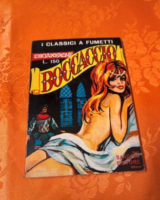 Fumetto Libro Decamerone Boccaccio sansoni 1967