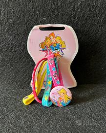 Winx Club Wristband Braccialetto Spilla Rainbow