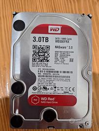 Hard disk Wester Digital Red 3TB GUASTO 