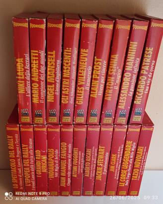 VHS automobilismo vintage