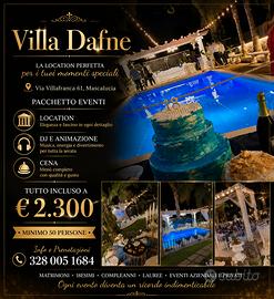 villa privata per feste compleanni eventi 
