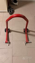 Cavalletto Alzamoto Posteriore Forchetta Rosso