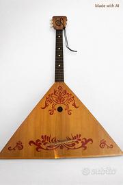 Balalaika russa sovietica vintage