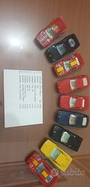 lotto di n.9 Ferrari 1/43 Burago anni 90