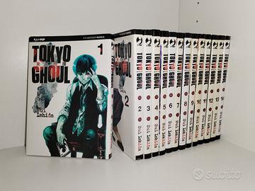 Tokyo Ghoul vol. 1-14 manga serie completa
