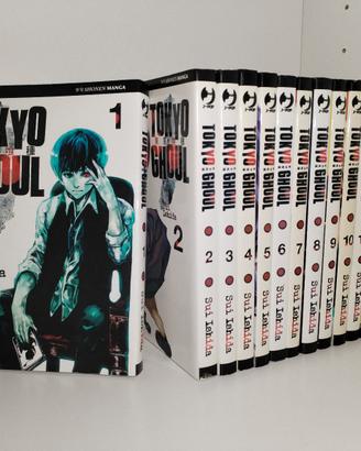 Tokyo Ghoul vol. 1-14 manga serie completa