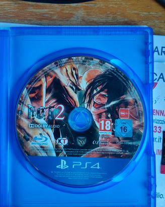 A.O.T. 2 - per PS4  praticamente nuovo 