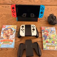 🎮 Nintendo Switch OLED con giochi