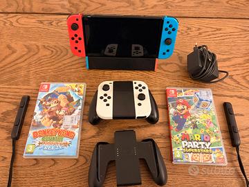 🎮 Nintendo Switch OLED con giochi