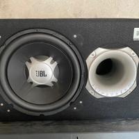 Subwoofer stereo per auto o casa