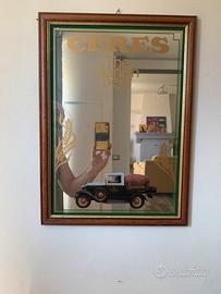 Specchio pubblicitario Ceres originale fine ‘70