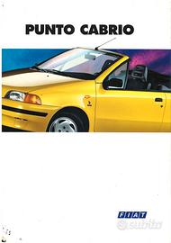 FIAT PUNTO CABRIO BROCHURE ORIGINALE 1994
