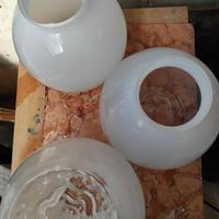 tre bocce per lampadario