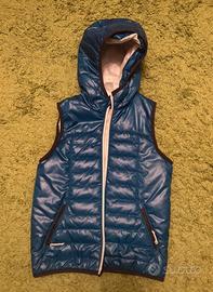 Gilet smanicato imbottito blu - Decathlon.