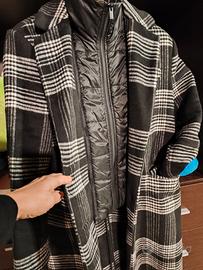 Cappotto a quadri Desigual