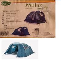 Tenda campeggio 4+2 Mulaz