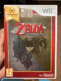 Gioco wii Zelda Twilight Princess Nintendo selects