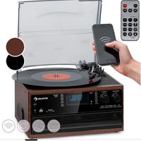 Impianto  stereo con giradischi,CD, e Radio Dab