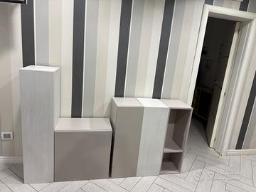 Parete attrezzata modulare