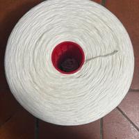 Bobina di fettuccia bianca di cotone