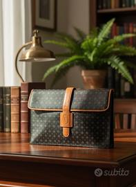 Cartella in pelle Pollini