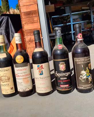 Lotto di vini da collezione 