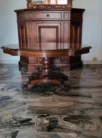 Tavolino in legno, vintage (mobiletto non disp)