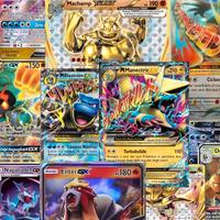 Pokémon carte: 10 carte ultra rare GX EX V Turbo