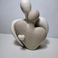 Soprammobile, bomboniere moderno "Abbraccio"