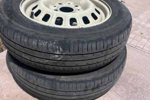 Cerchie e gomme Panda 1a serie