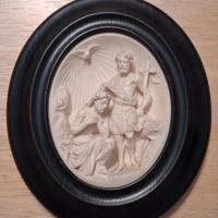 Scultura religiosa antica, in schiuma di mare 