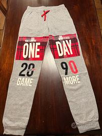 pantalone tuta felpato ragazzo 