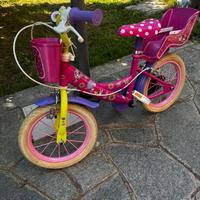 Bicicletta Disney Minnie Rosa