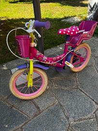 Bicicletta Disney Minnie Rosa