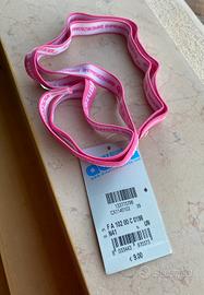 Set 2 elastici rosa/bianco Dimensione Danza 60x1,6